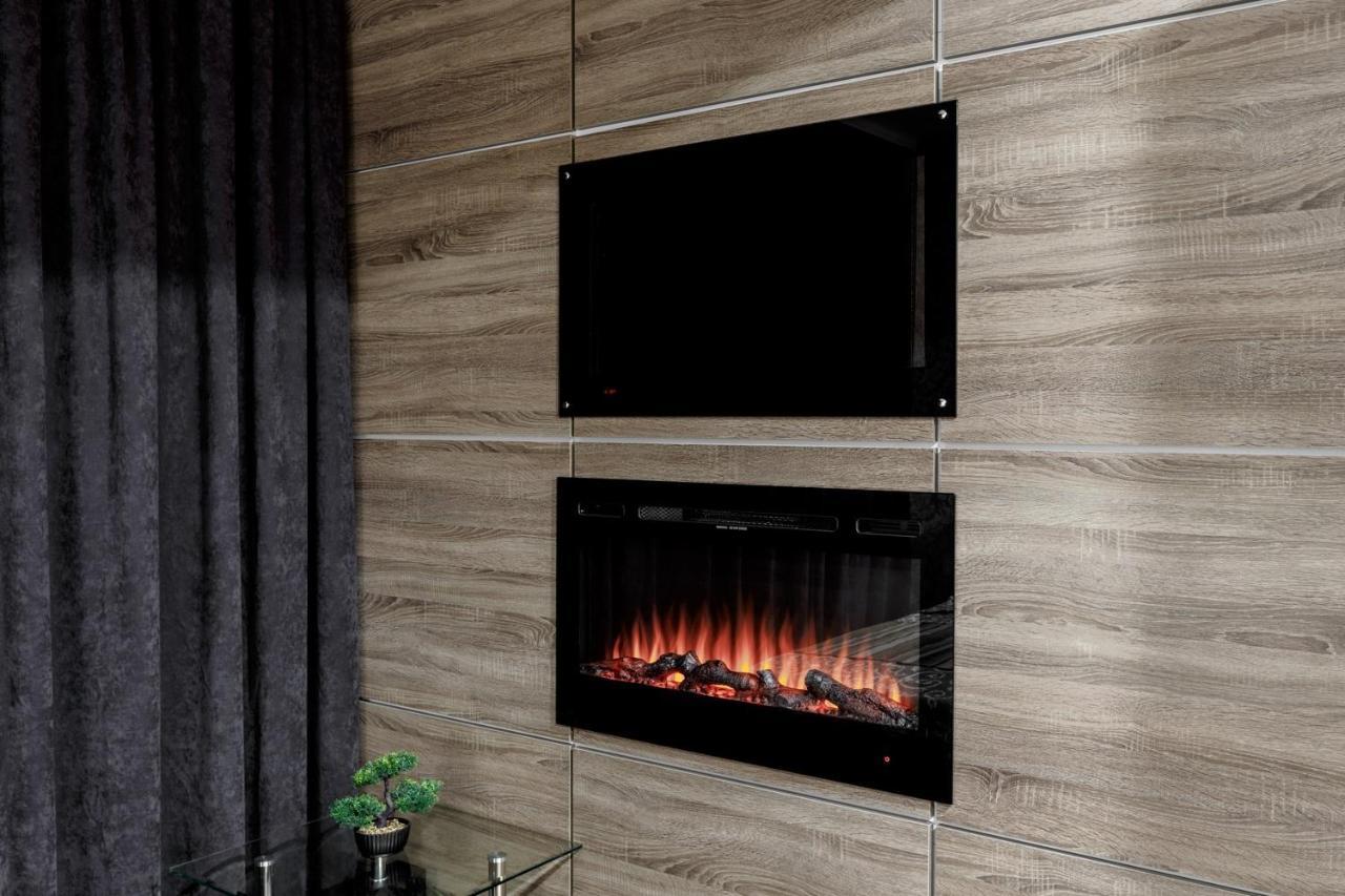 Apartment In The Center! Panoramic Windows! Fireplace! Кишинёв Экстерьер фото